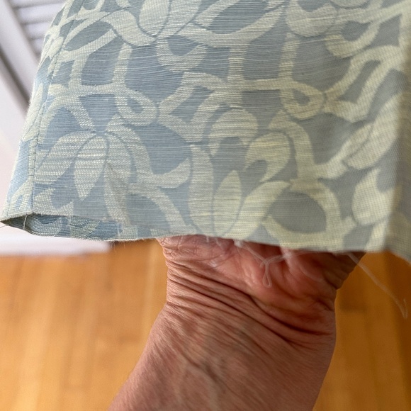 Sigrid Olsen Silk Linen Blend Pants Fully Lined Floral Pattern - Picture 15 of 15